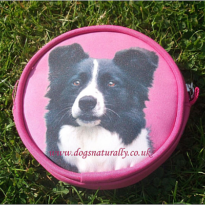 Border Collie Purse Pink or Lilac